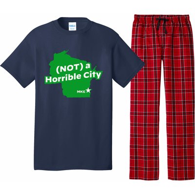 Joe Biden Not A Horrible City Milwaukee Anti Donald Trump Pajama Set