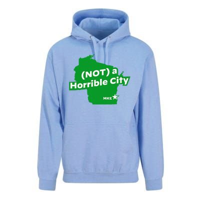 Joe Biden Not A Horrible City Milwaukee Anti Donald Trump Unisex Surf Hoodie