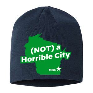 Joe Biden Not A Horrible City Milwaukee Anti Donald Trump Sustainable Beanie