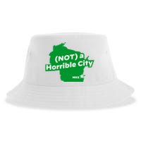 Joe Biden Not A Horrible City Milwaukee Anti Donald Trump Sustainable Bucket Hat