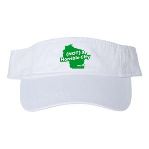 Joe Biden Not A Horrible City Milwaukee Anti Donald Trump Valucap Bio-Washed Visor