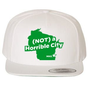 Joe Biden Not A Horrible City Milwaukee Anti Donald Trump Wool Snapback Cap