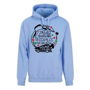 Jolliest Bunch Of Assholes This Side Of The Nut House Unisex Surf Hoodie