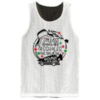 Jolliest Bunch Of Assholes This Side Of The Nut House Mesh Reversible Basketball Jersey Tank