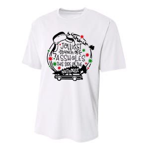 Jolliest Bunch Of Assholes This Side Of The Nut House Performance Sprint T-Shirt