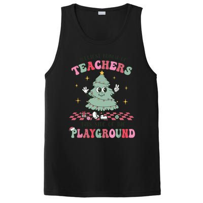 Jolliest Bunch Of Teachers This Side Of The Playground Xmas PosiCharge Competitor Tank