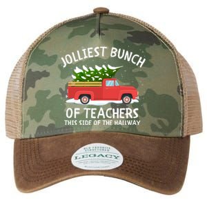 Jolliest Bunch Of Teachers This Side Of The Hallway Legacy Tie Dye Trucker Hat