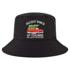 Jolliest Bunch Of Teachers This Side Of The Hallway Cool Comfort Performance Bucket Hat