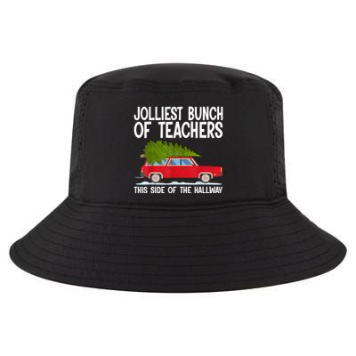 Jolliest Bunch Of Teachers This Side Of The Hallway Cool Comfort Performance Bucket Hat