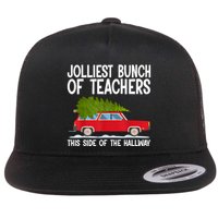 Jolliest Bunch Of Teachers This Side Of The Hallway Flatbill Hat