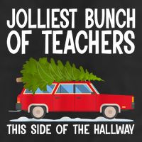 Jolliest Bunch Of Teachers This Side Of The Hallway Golf Towel