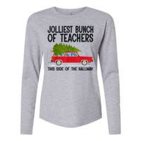 Jolliest Bunch Of Teachers This Side Of The Hallway Womens Cotton Relaxed Long Sleeve T-Shirt