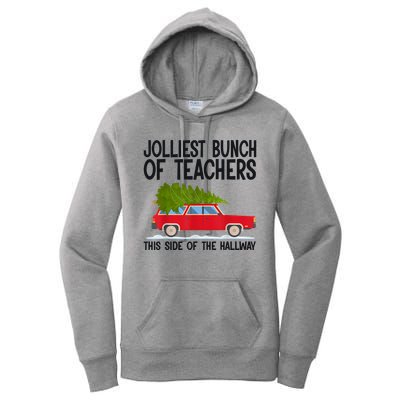 Jolliest Bunch Of Teachers This Side Of The Hallway Women's Pullover Hoodie