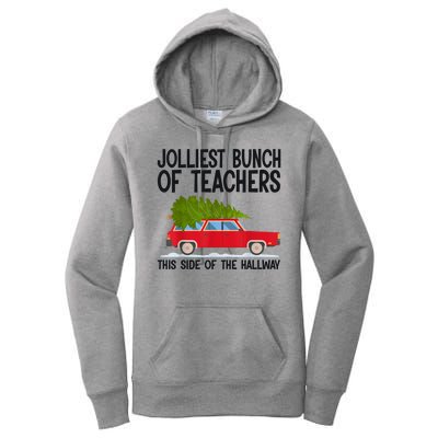 Jolliest Bunch Of Teachers This Side Of The Hallway Women's Pullover Hoodie