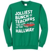 Jolliest Bunch Of Teachers This Side Of The Hallway Xmas Sweatshirt