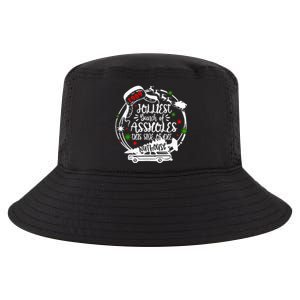 Jolliest Bunch Of Assholes This Side Of The Nut House Xmas  Cool Comfort Performance Bucket Hat