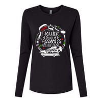 Jolliest Bunch Of Assholes This Side Of The Nut House Xmas  Womens Cotton Relaxed Long Sleeve T-Shirt