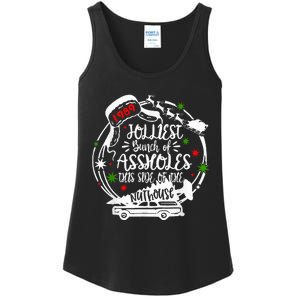 Jolliest Bunch Of Assholes This Side Of The Nut House Xmas  Ladies Essential Tank