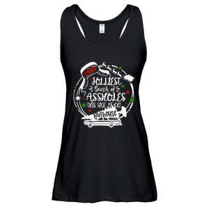 Jolliest Bunch Of Assholes This Side Of The Nut House Xmas  Ladies Essential Flowy Tank