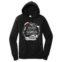 Jolliest Bunch Of Assholes This Side Of The Nut House Xmas  Women's Pullover Hoodie