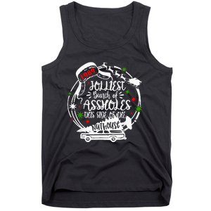 Jolliest Bunch Of Assholes This Side Of The Nut House Xmas  Tank Top