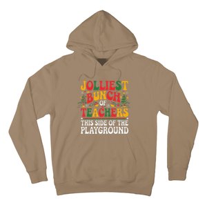 Jolliest Bunch Of Teachers This Side Of The Playground Xmas Hoodie