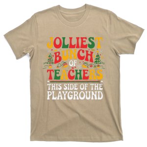 Jolliest Bunch Of Teachers This Side Of The Playground Xmas T-Shirt