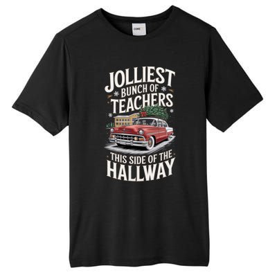 Jolliest Bunch Of Teachers This Side Of The Hallway Tall Fusion ChromaSoft Performance T-Shirt