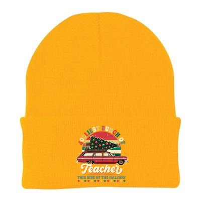 Jolliest Bunch Of Teachers This Side Of The Hallway Knit Cap Winter Beanie