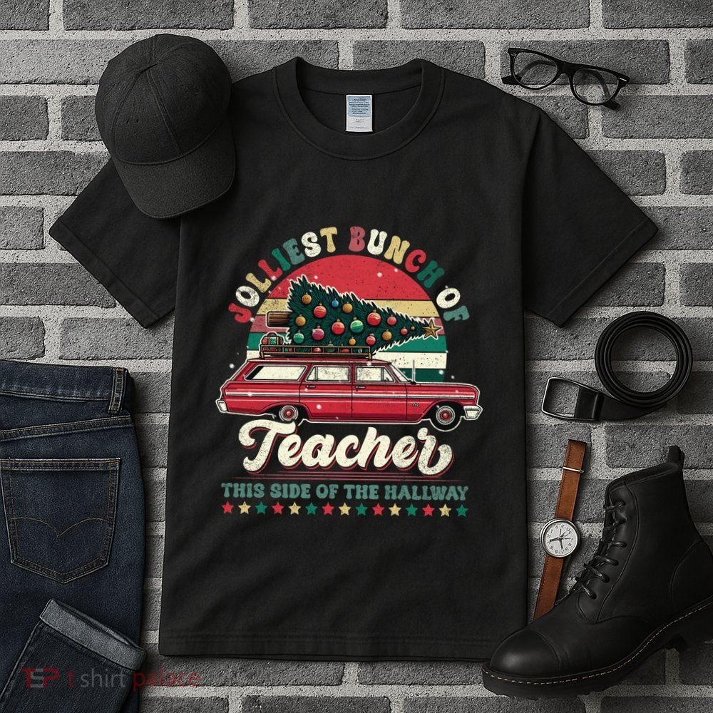 Jolliest Bunch Of Teachers This Side Of The Hallway Tall T-Shirt