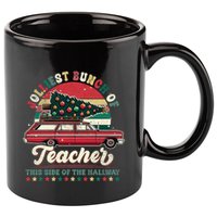 Jolliest Bunch Of Teachers This Side Of The Hallway 11oz C Handle Ceramic Mug
