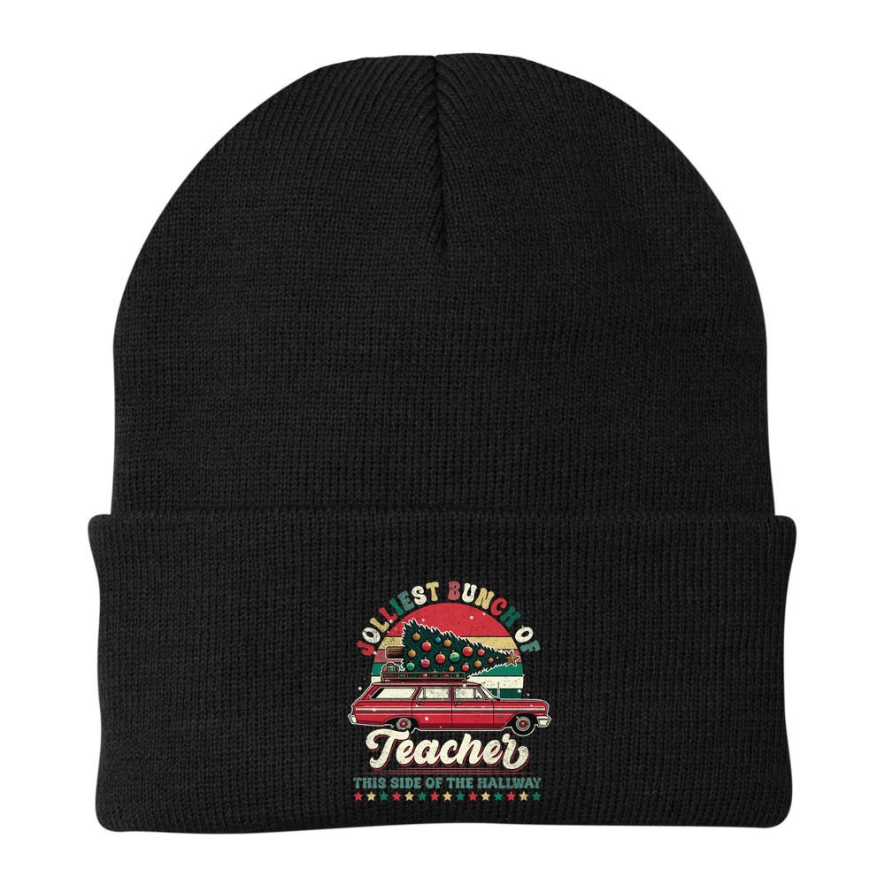 Jolliest Bunch Of Teachers This Side Of The Hallway Beanie