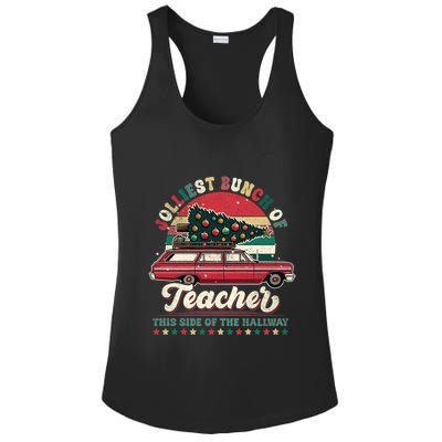 Jolliest Bunch Of Teachers This Side Of The Hallway Ladies PosiCharge Competitor Racerback Tank