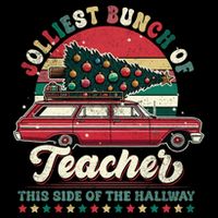 Jolliest Bunch Of Teachers This Side Of The Hallway Cooling Performance Long Sleeve Crew
