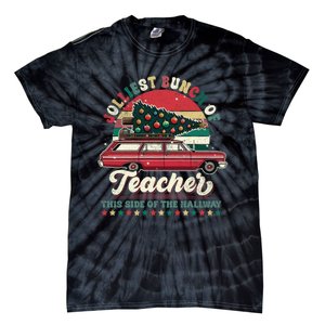 Jolliest Bunch Of Teachers This Side Of The Hallway Tie-Dye T-Shirt