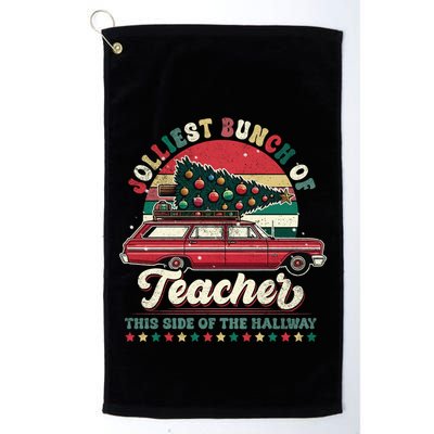 Jolliest Bunch Of Teachers This Side Of The Hallway Golf Towel