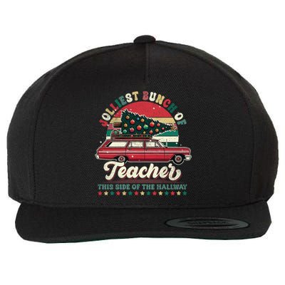 Jolliest Bunch Of Teachers This Side Of The Hallway Wool Snapback Cap