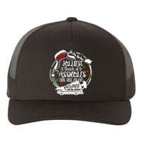 Jolliest Bunch Of Assholes This Side Of The Nut House Xmas Yupoong Adult 5-Panel Trucker Hat