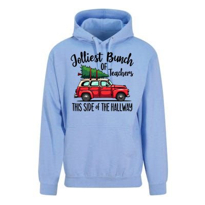 Jolliest Bunch Of Teachers This Side Of The Hallway Unisex Surf Hoodie