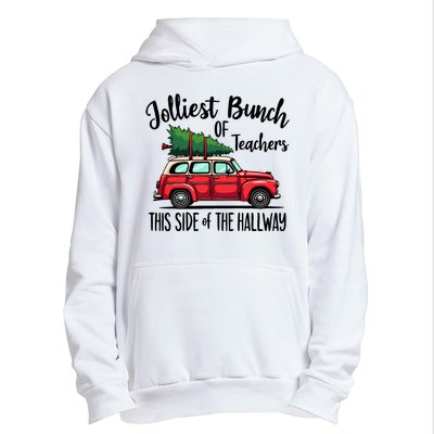 Jolliest Bunch Of Teachers This Side Of The Hallway Urban Pullover Hoodie