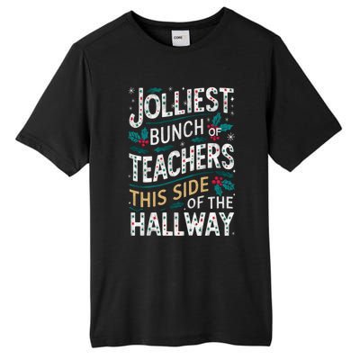 Jolliest Bunch Of Teachers This Side Of The Hallway Tall Fusion ChromaSoft Performance T-Shirt