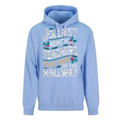 Jolliest Bunch Of Teachers This Side Of The Hallway Unisex Surf Hoodie