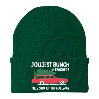 Jolliest Bunch Of Teachers This Side Of The Hallway Knit Cap Winter Beanie