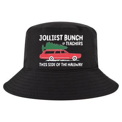 Jolliest Bunch Of Teachers This Side Of The Hallway Cool Comfort Performance Bucket Hat