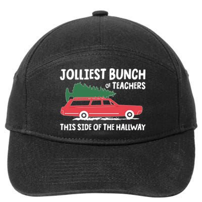 Jolliest Bunch Of Teachers This Side Of The Hallway 7-Panel Snapback Hat