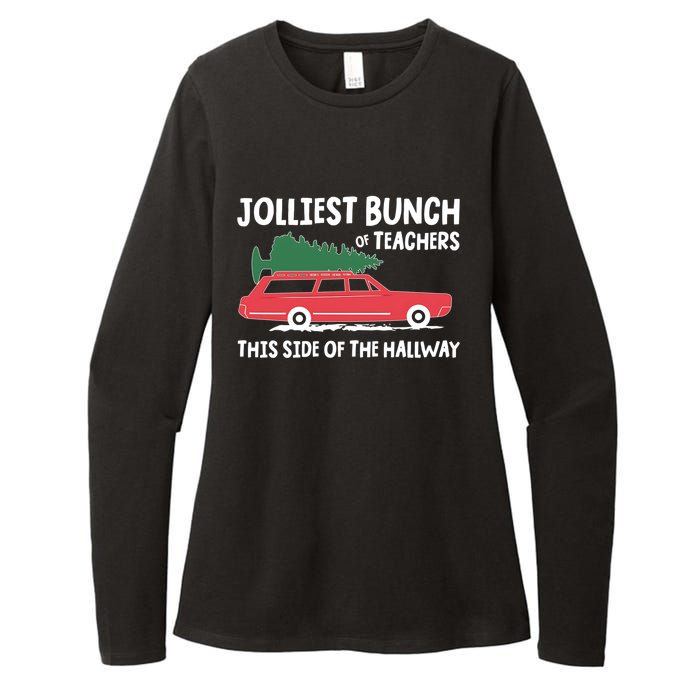 Jolliest Bunch Of Teachers This Side Of The Hallway Womens CVC Long Sleeve Shirt