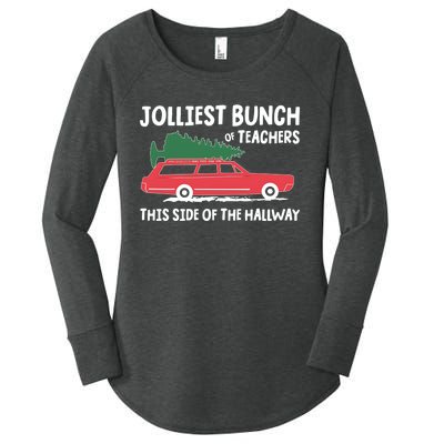 Jolliest Bunch Of Teachers This Side Of The Hallway Women's Perfect Tri Tunic Long Sleeve Shirt