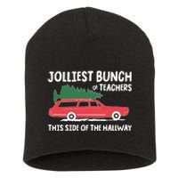 Jolliest Bunch Of Teachers This Side Of The Hallway Short Acrylic Beanie