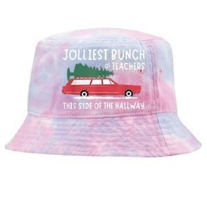 Jolliest Bunch Of Teachers This Side Of The Hallway Tie-Dyed Bucket Hat