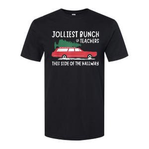 Jolliest Bunch Of Teachers This Side Of The Hallway Softstyle CVC T-Shirt